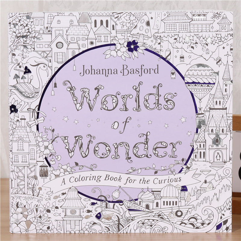 Stress-Relief Coloring Books Collection