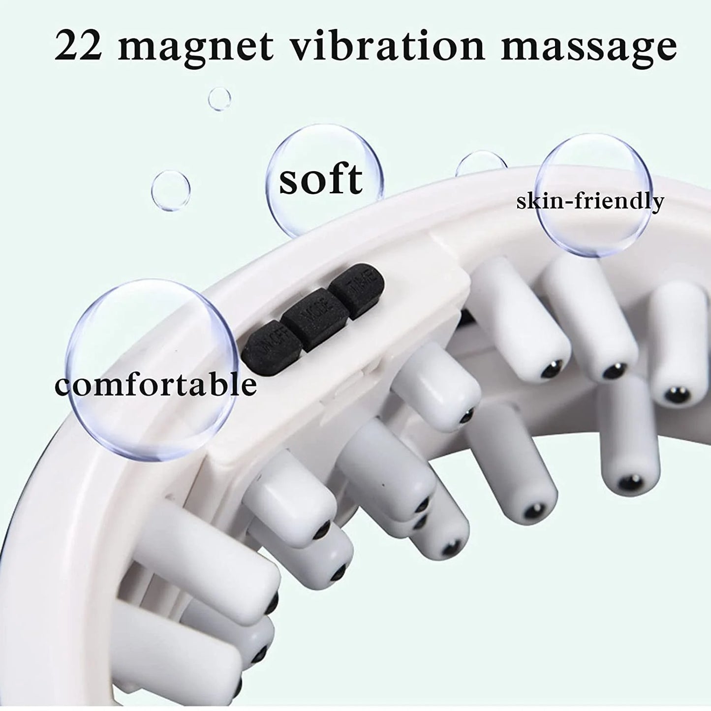 New rechargeable Vibration Eye Massager with Heat
