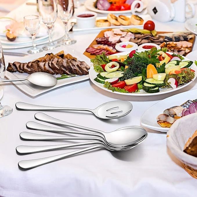 2 Pieces Stainless Steel Spoons
