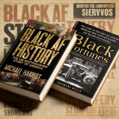 🔥📕Black History Unfiltered: Three Essential Books on Black History & Achievement