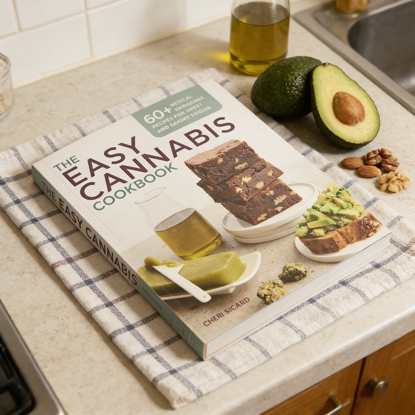 The Easy Cannabis Cookbook: 60+ Medical Marijuana Recipes for Sweet and Savory Edibles