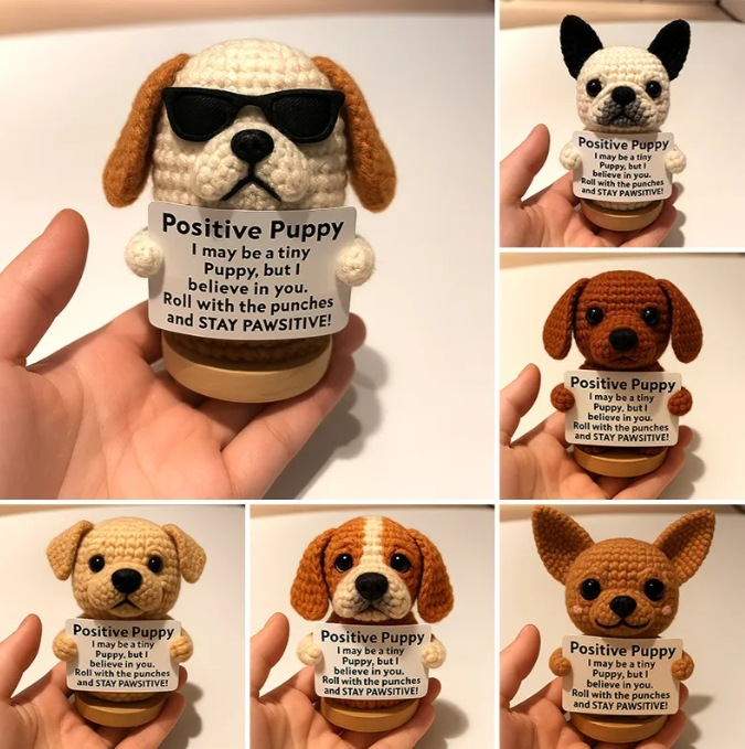 Positive Crochet Puppy 