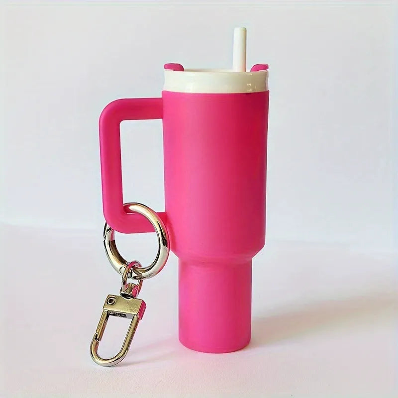 🔥Black Friday Frenzy 25% OFF - Mini Plastic Container Bottle Keychain