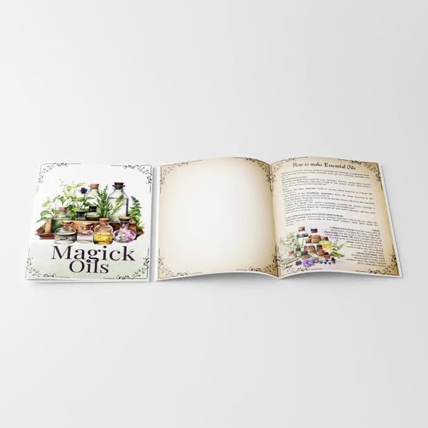 Magick Oils Quick Reference Book