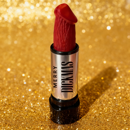 🔥🔥Limited-time offer Merry Dickmas Lipstick Funny White Elephant Gifts