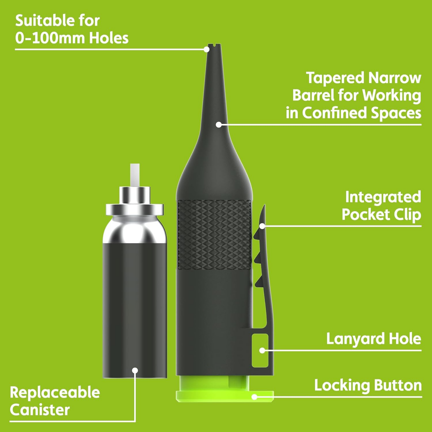 100mm Range - Deep Hole Chalk Marker