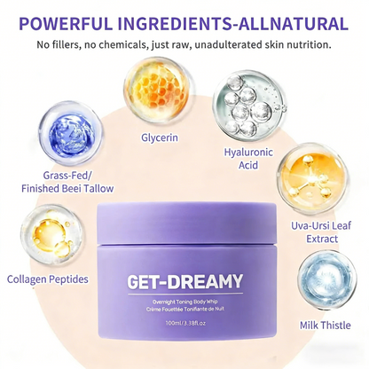 Get Dreamy Overnight Toning Body Whip 3.38 fl oz 100 mL