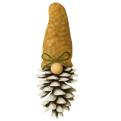 Christmas Pinecone Gnome Ornaments