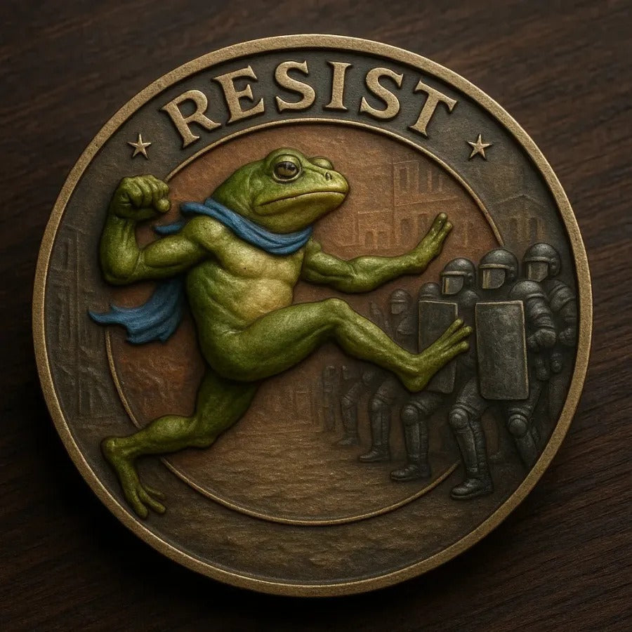 Portland Frog Coin
