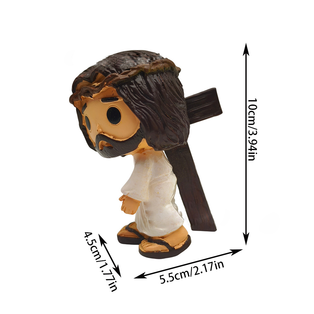 Living Gospel Collection Jesus Figurine 5 Styles of Jesus Ornaments Christian Gift Christmas Gift