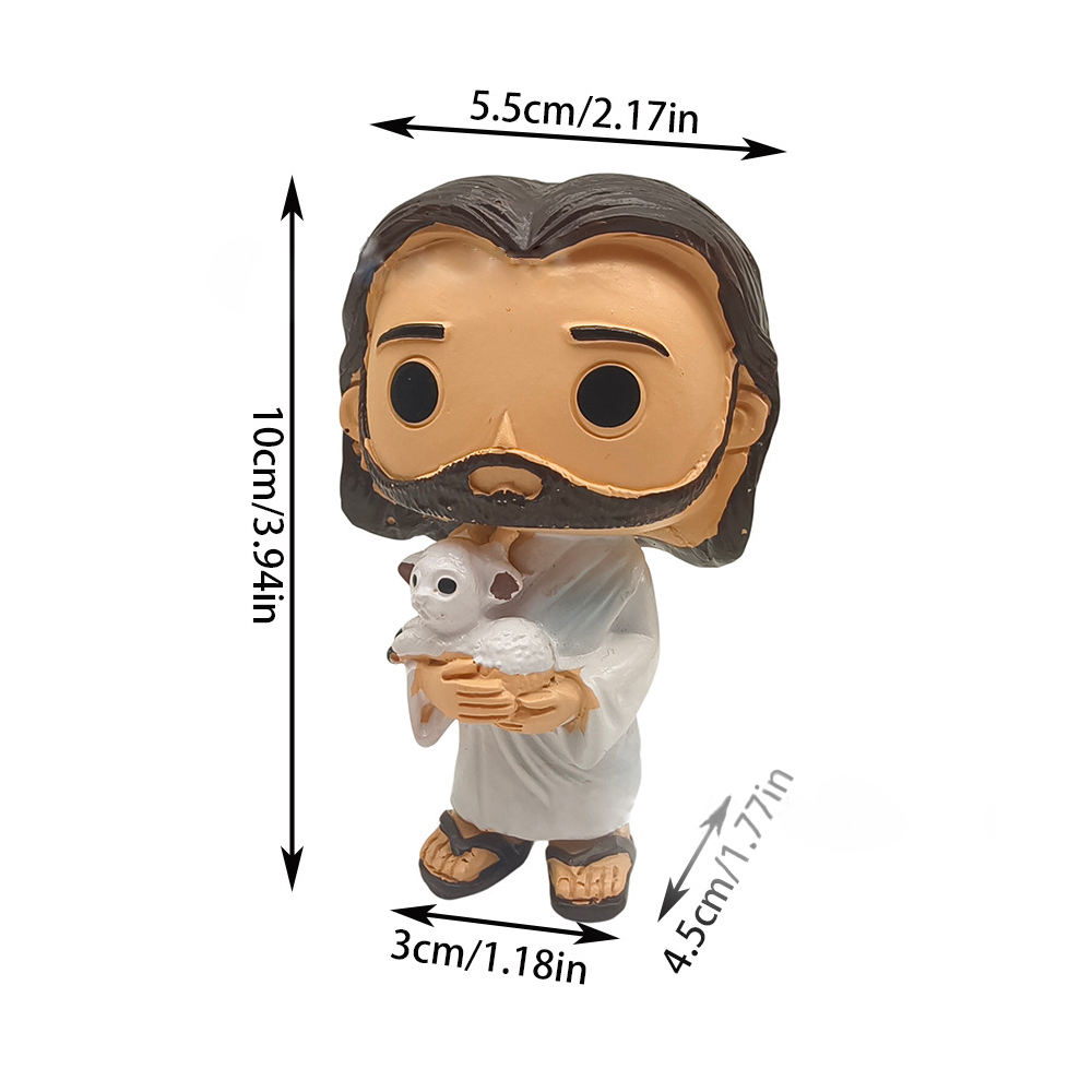 Living Gospel Collection Jesus Figurine 5 Styles of Jesus Ornaments Christian Gift Christmas Gift