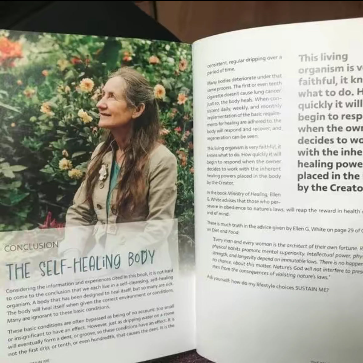 Sustain Me Book
