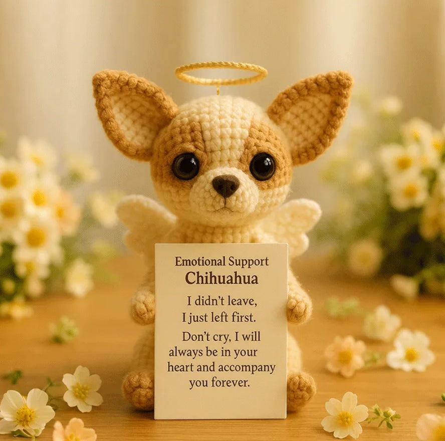 Yorkshire Terrier Memorial Emotional Support Crochet