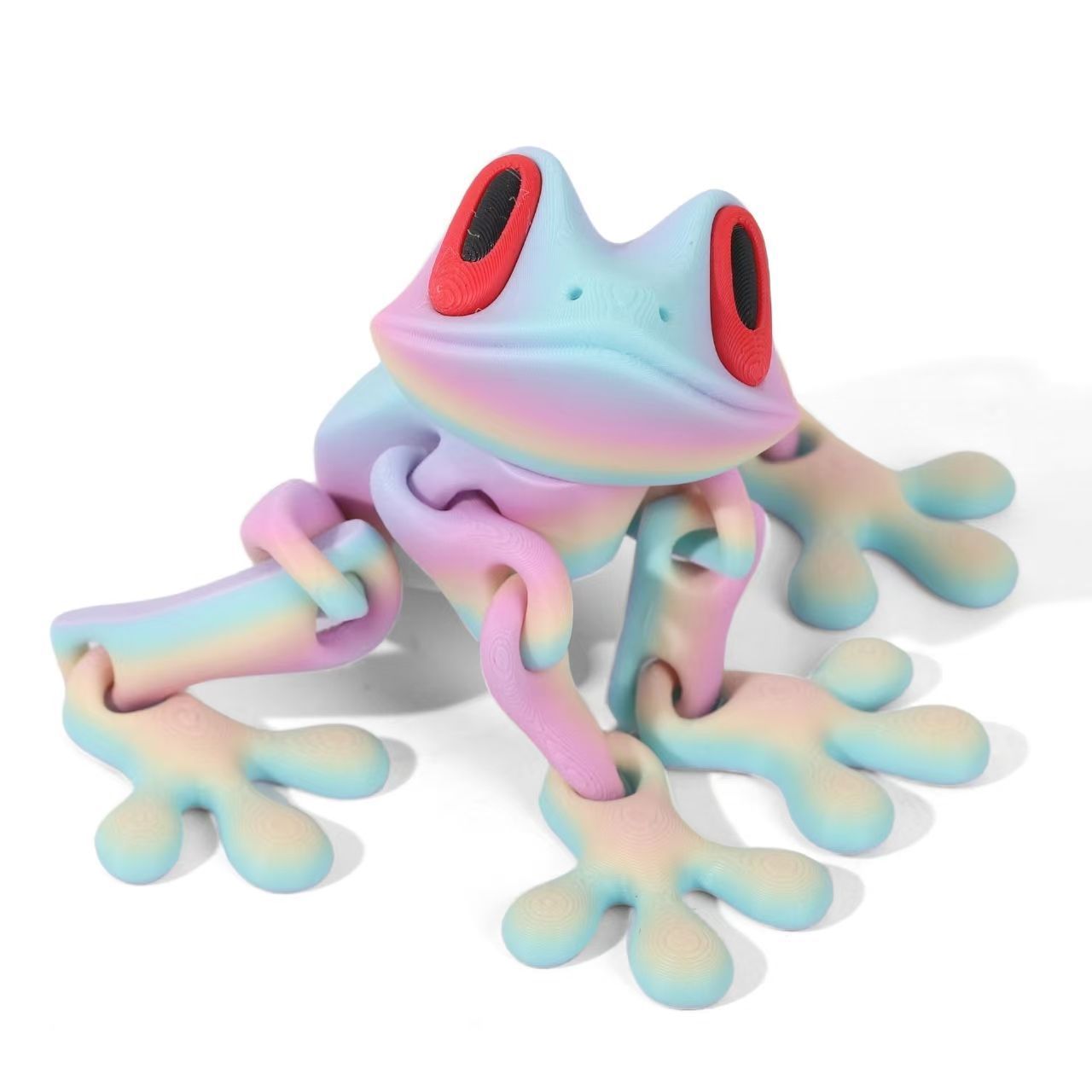 3D Printed Magnetic Frog Refrigerator Sticker