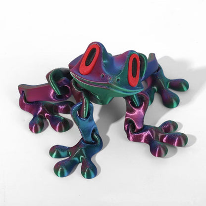 3D Printed Magnetic Frog Refrigerator Sticker
