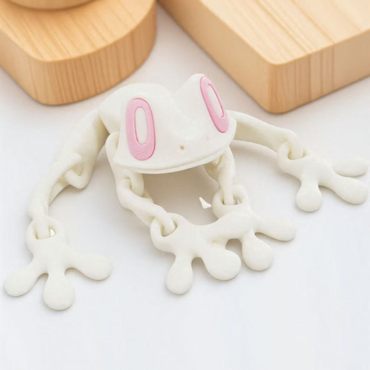 3D Printed Magnetic Frog Refrigerator Sticker