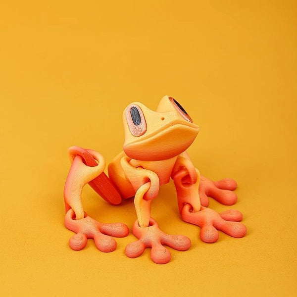 3D Printed Magnetic Frog Refrigerator Sticker