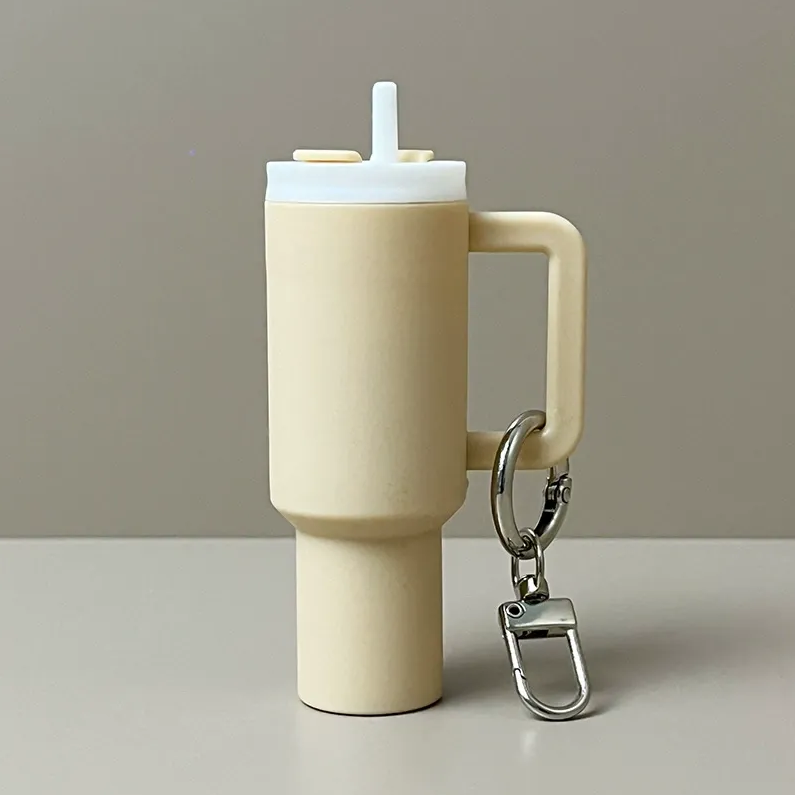 🔥Black Friday Frenzy 25% OFF - Mini Plastic Container Bottle Keychain