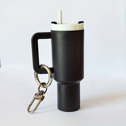 🔥Black Friday Frenzy 25% OFF - Mini Plastic Container Bottle Keychain