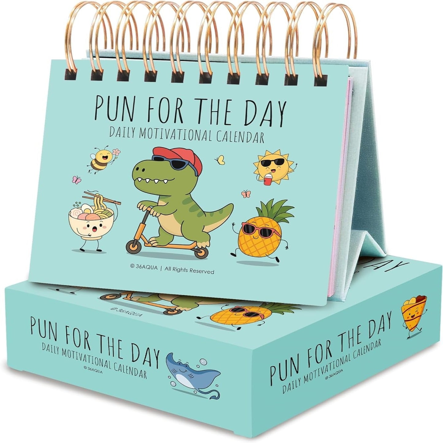 2026 Funny Pun Flip Calendar