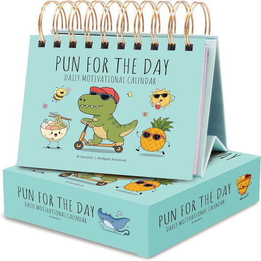 2026 Funny Pun Flip Calendar