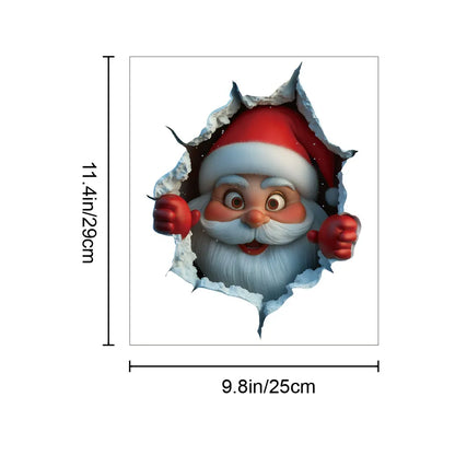 🔥Limited-time Deals🔥 Santa Claus Wall Decal -Removable Christmas Sticker