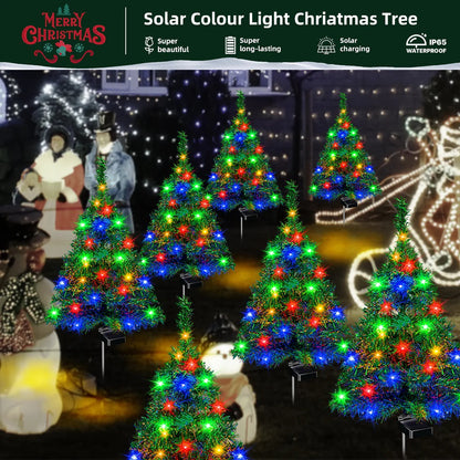 4-Solar Christmas Trees
