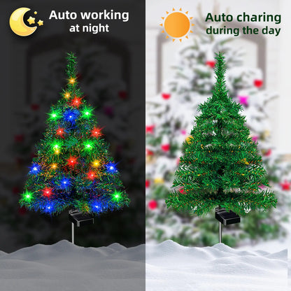 4-Solar Christmas Trees