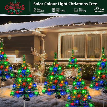 4-Solar Christmas Trees