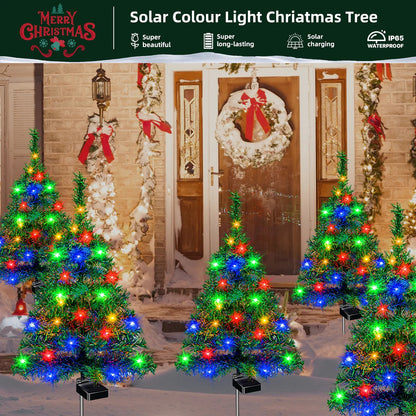 4-Solar Christmas Trees