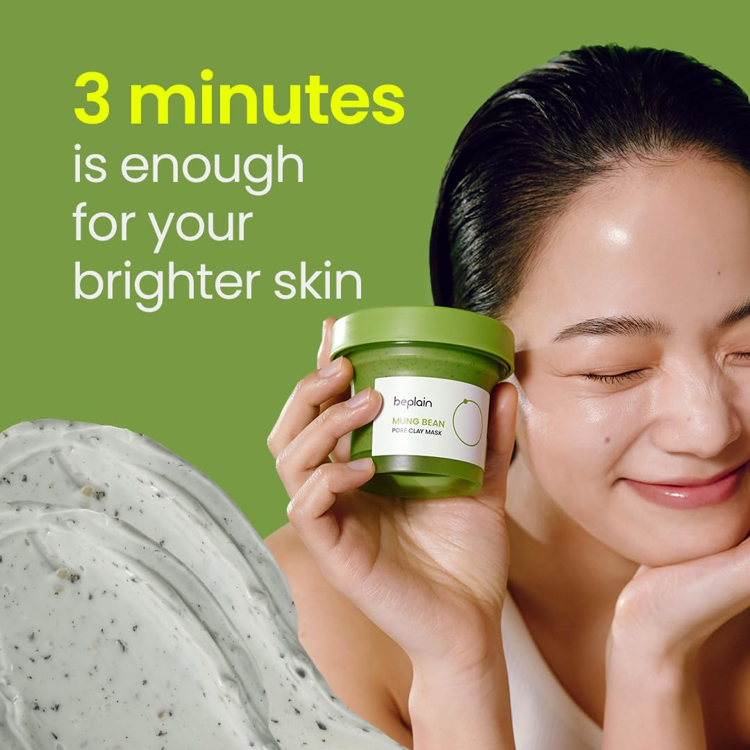 Mung Bean Cleansing Oil & Cleansing Foam & Clay Mask