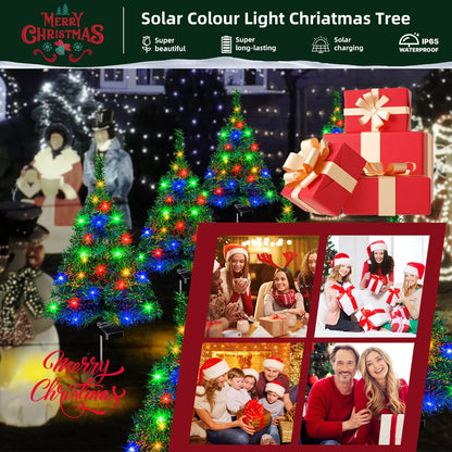 4-Solar Christmas Trees