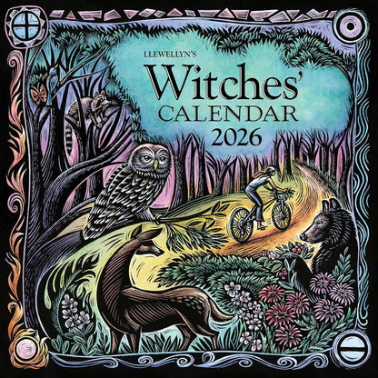 Witch’s Fortune-Bringing Trio: 2026 Calendar, Oracle & Pentagram