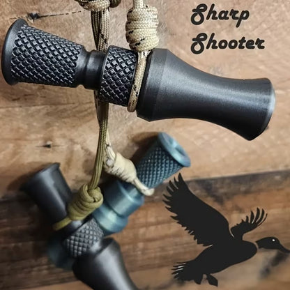 Duck Call Hunting Whistle Includes 5 replacement reeds