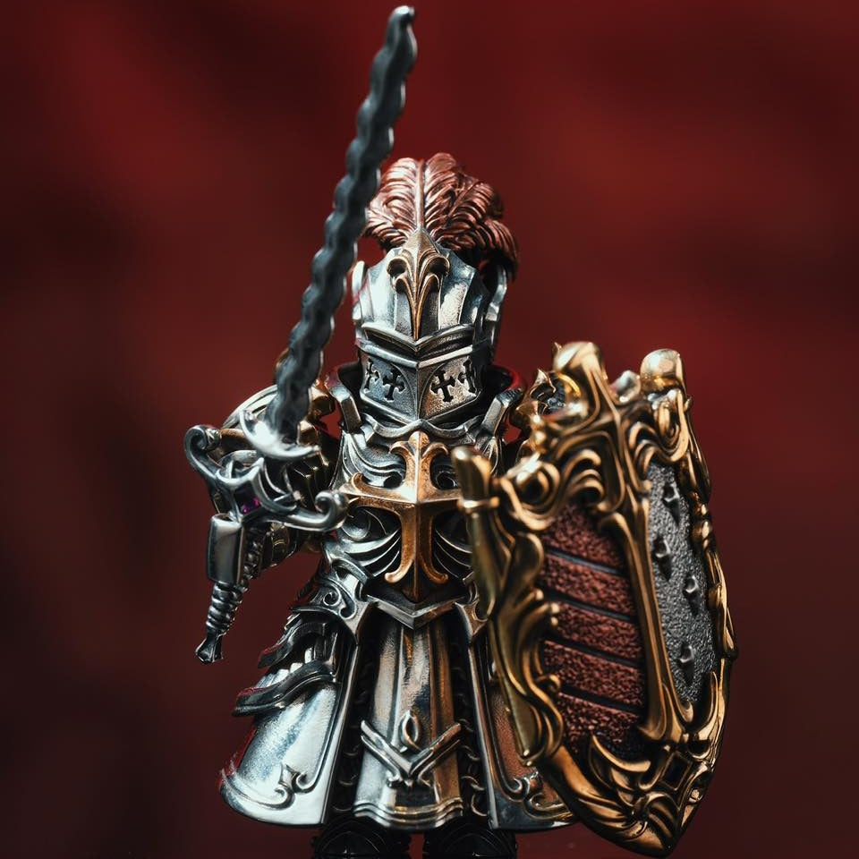 Crimson Templar Figurine Statue Ornament