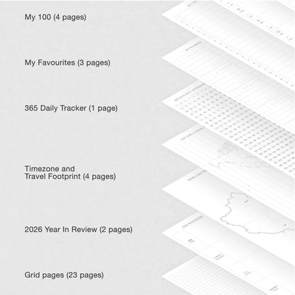 Linen Hardcover Weekly Planner With 210+ Exquisite Planner Stickers