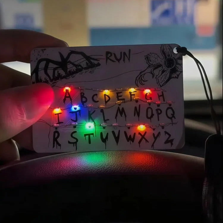 Retro Alphabet Lights Ornament