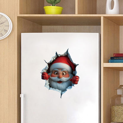 🔥Limited-time Deals🔥 Santa Claus Wall Decal -Removable Christmas Sticker