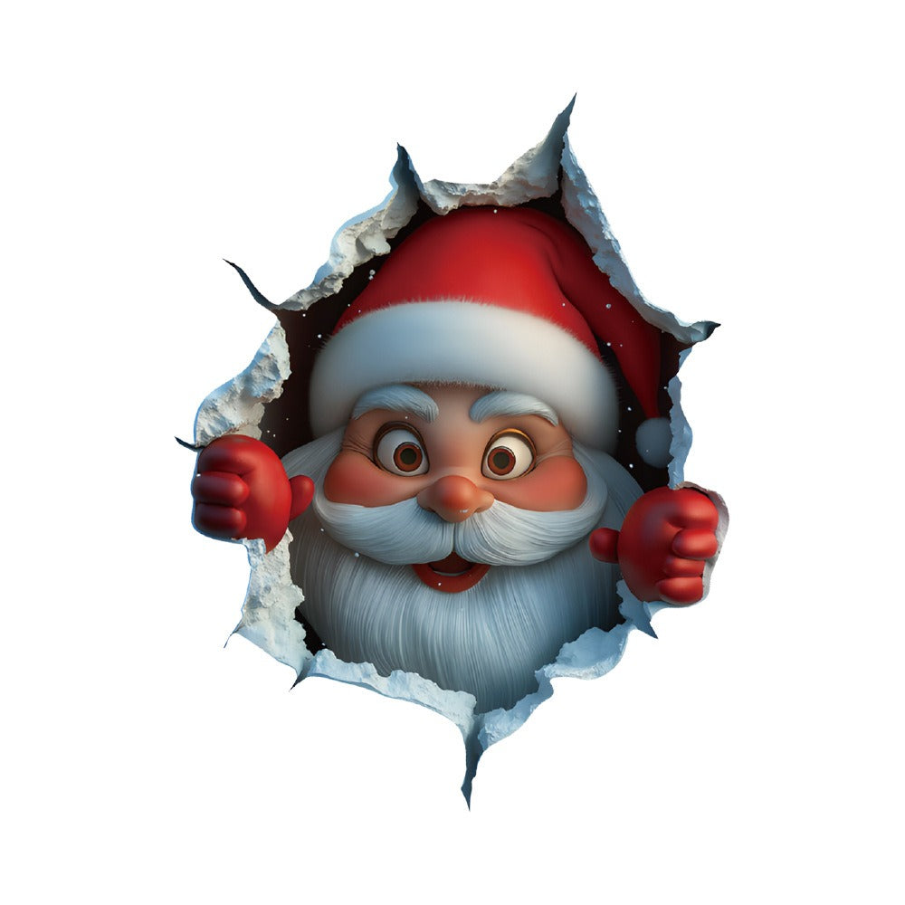 🔥Limited-time Deals🔥 Santa Claus Wall Decal -Removable Christmas Sticker