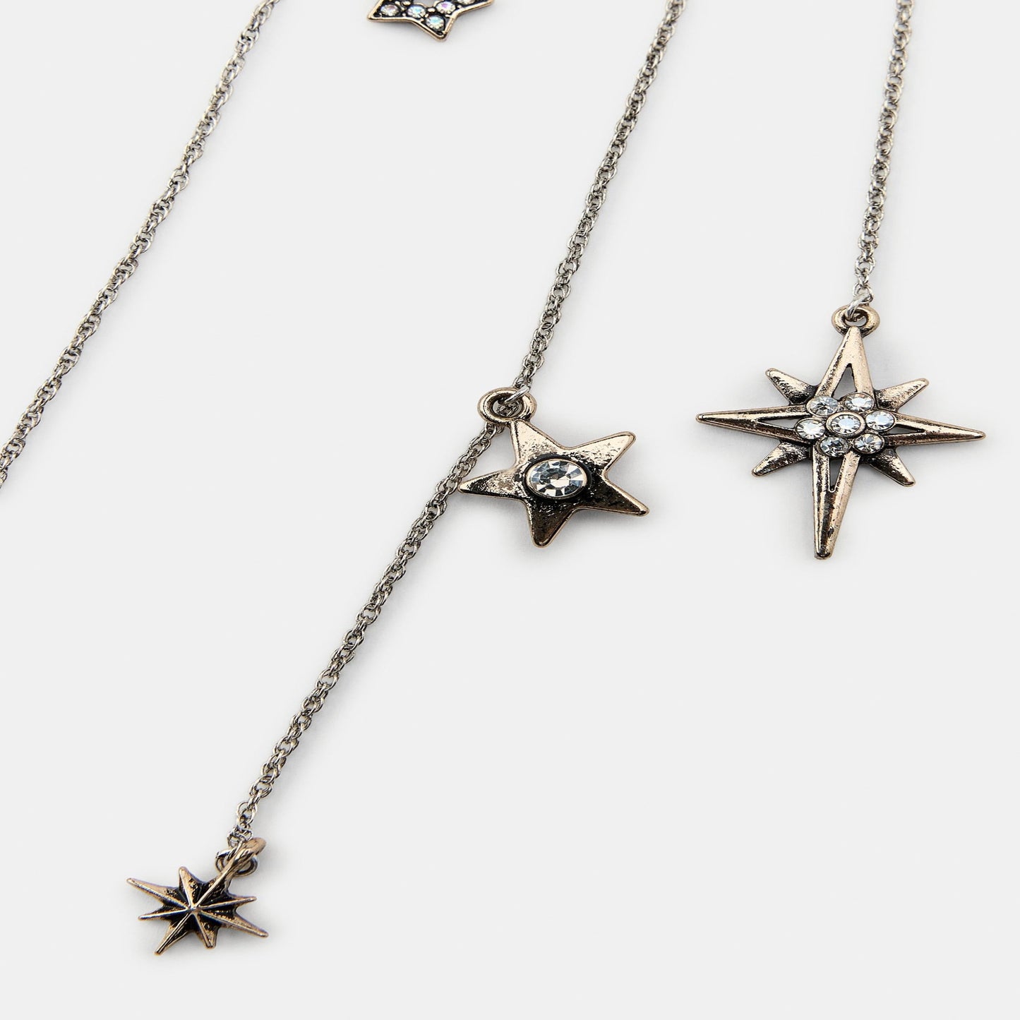 MOON AND STARS NECKLACE