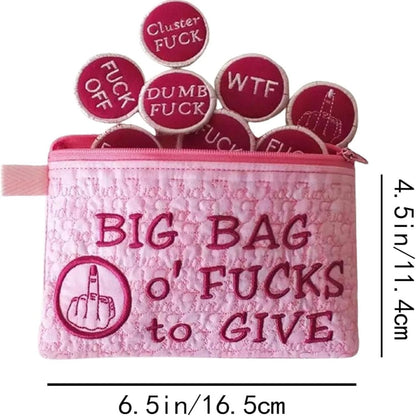 Big Bag of F*CKS to Give Zipper Pouch