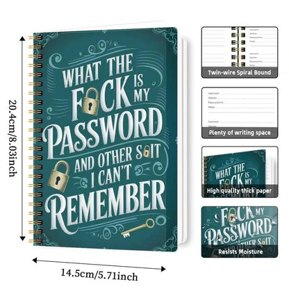 Funny Password Notebook