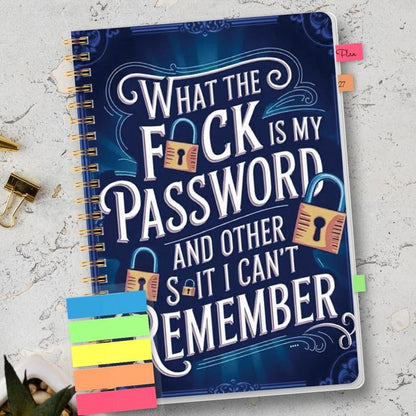 Funny Password Notebook
