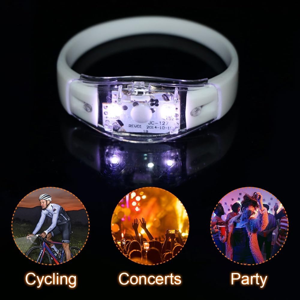 Multifunctional light-up bracelets